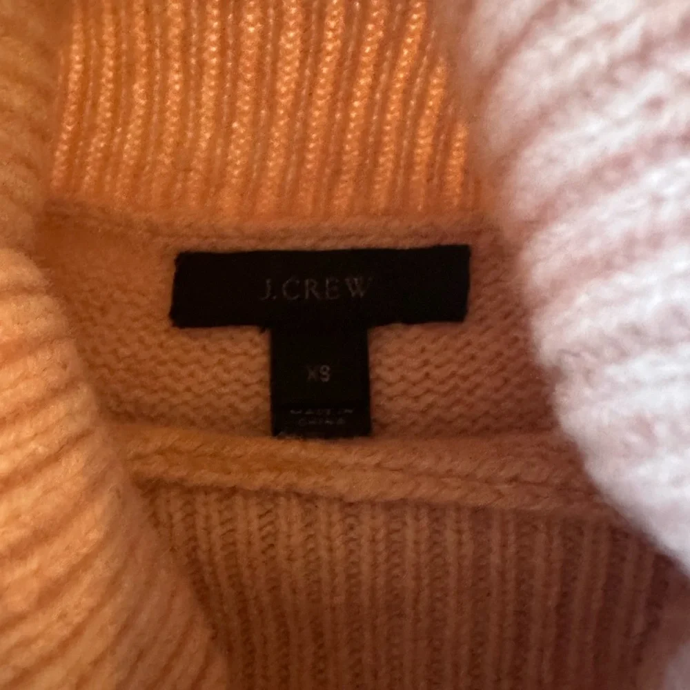 J. Crew fair aisle turtleneck sweater. 100% Merino wool.